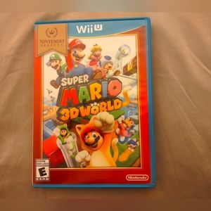Wii u Super Mario 3D World game